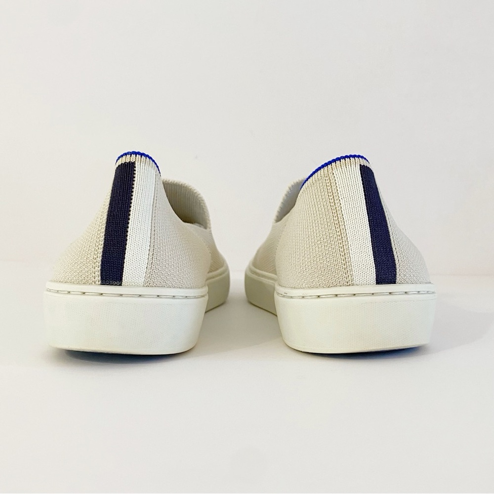 ROTHY’S CREAM TAN SAND THE ORIGINAL SLIP ON KNIT SNEAKER - Picture 6 of 12